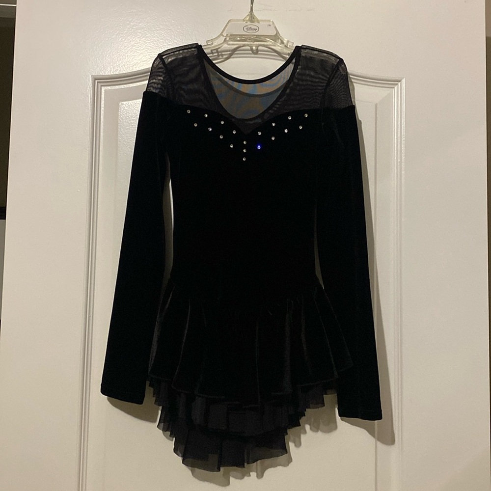Chloe Noel Double Velvet Skirt